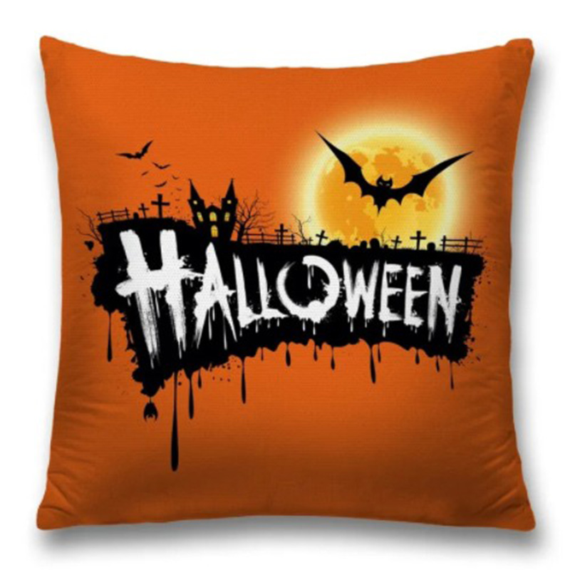Подушка Halloween Оранжевый Черный Подушка Halloween Оранжевый Черный в Кирове | Loft Concept