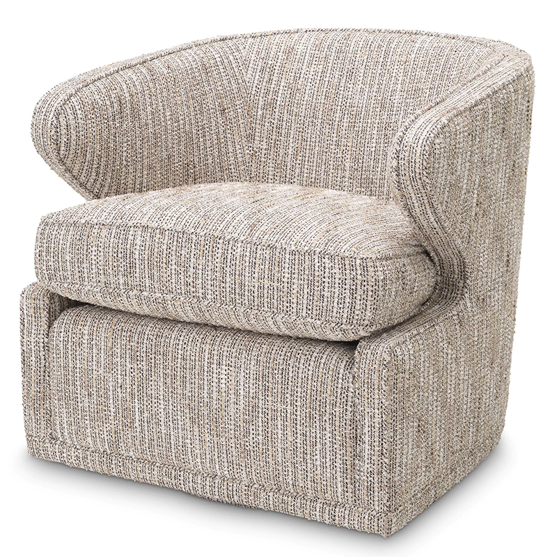 Кресло Eichholtz Swivel Chair Dorset Бежевый Бежевый Кресло Eichholtz Swivel Chair Dorset Бежевый Бежевый в Кирове | Loft Concept