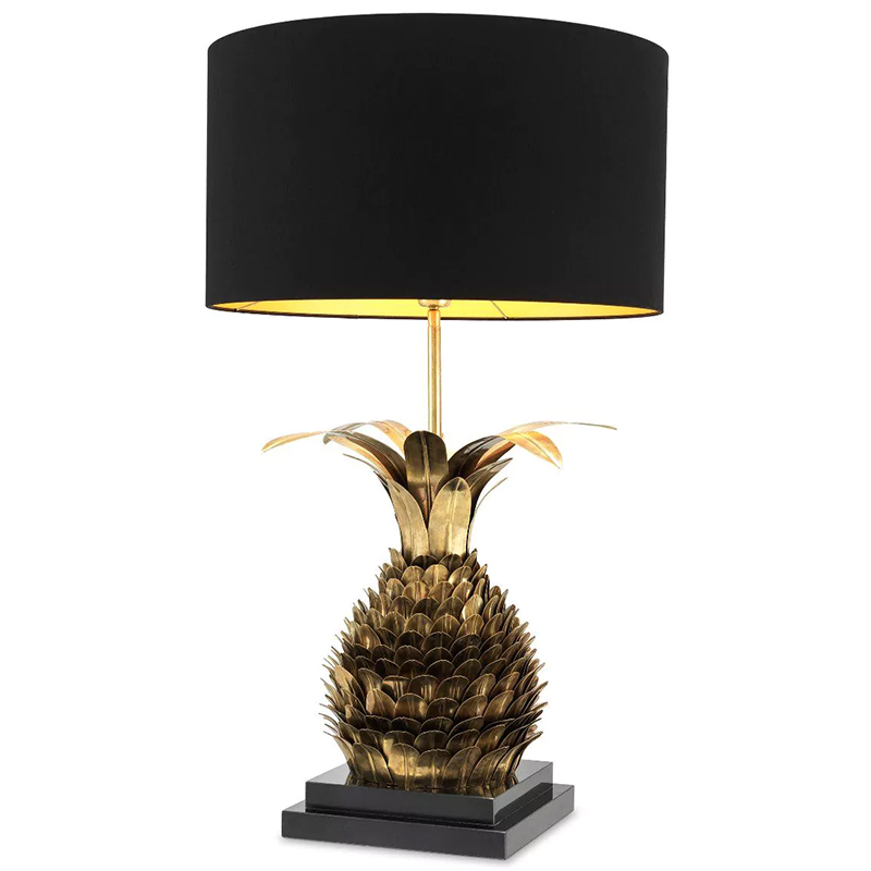 Настольная лампа Eichholtz Table Lamp Ananas Черный Латунь Винтажная латунь Настольная лампа Eichholtz Table Lamp Ananas Черный Латунь Винтажная латунь в Кирове | Loft Concept