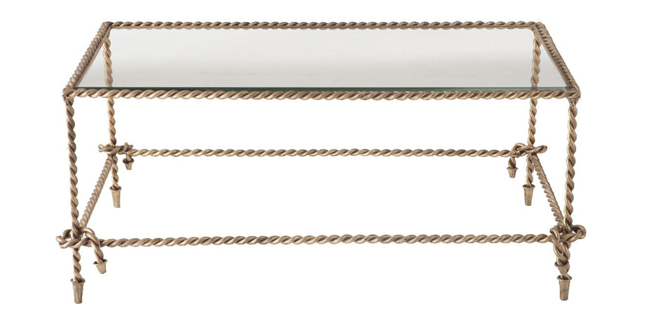Кофейный стол Golden pigtail Кофейный стол Golden pigtail - Loft-Concept в Кирове