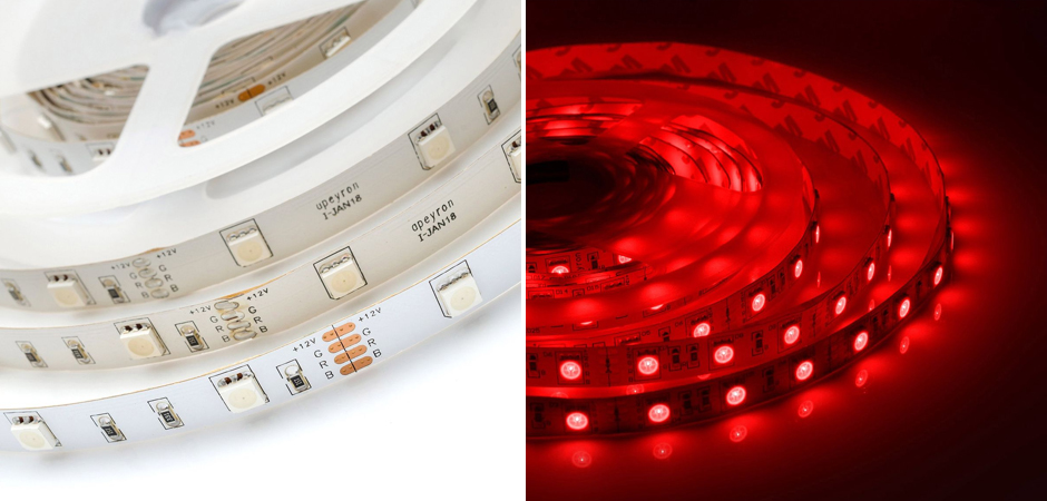 Светодиодная лента 7,2W/m 30LED/m 5050SMD разноцветная 3M - Loft-Concept в Кирове