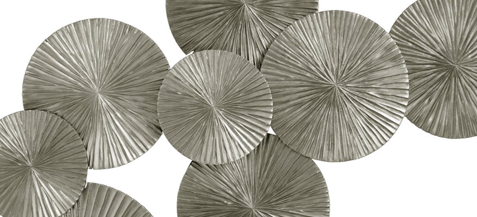 Арт-объект Apollo Silver Wall Plaque Disc Арт-объект Apollo Silver Wall Plaque Disc - Loft-Concept в Кирове