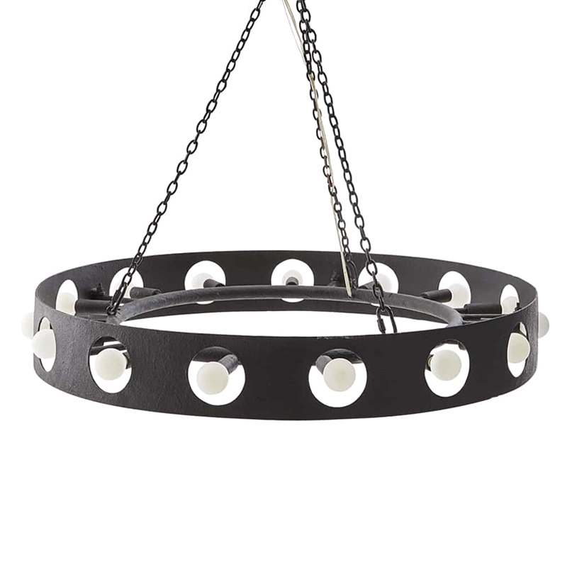 Люстра Arteriors REDONDO CHANDELIER Черный Люстра Arteriors REDONDO CHANDELIER Черный в Кирове | Loft Concept