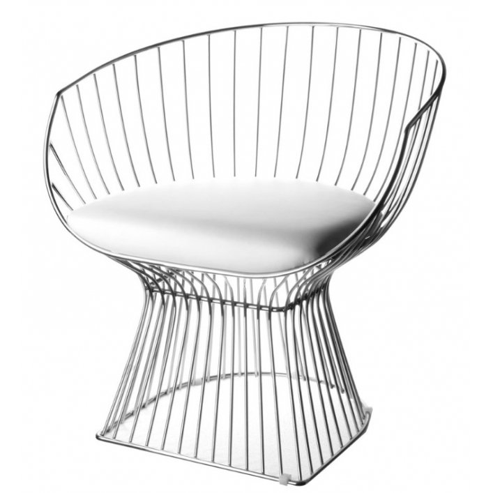 Кресло Platner lounge Белый Кресло Platner lounge Белый в Кирове | Loft Concept