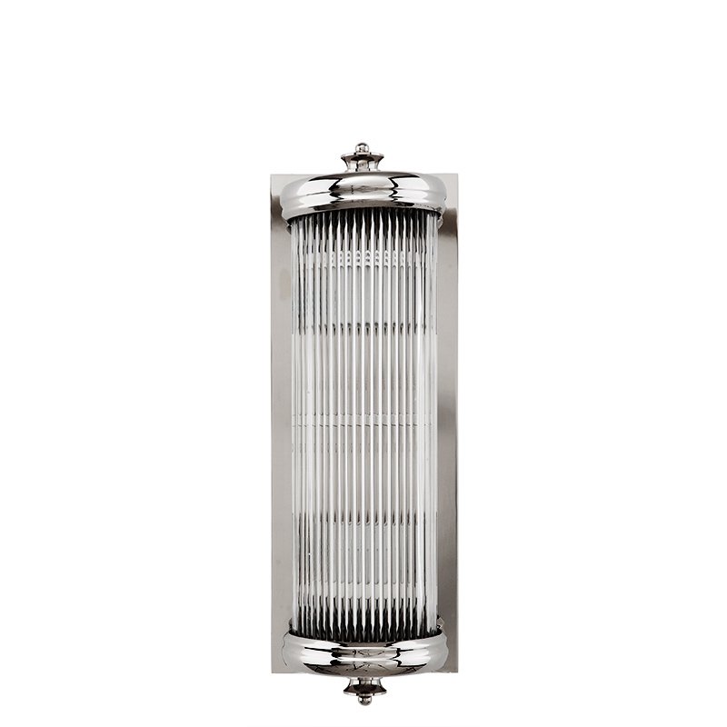 Бра Wall Lamp Glorious S Nickel Никель Прозрачное Стекло Бра Wall Lamp Glorious S Nickel Никель Прозрачное Стекло в Кирове | Loft Concept