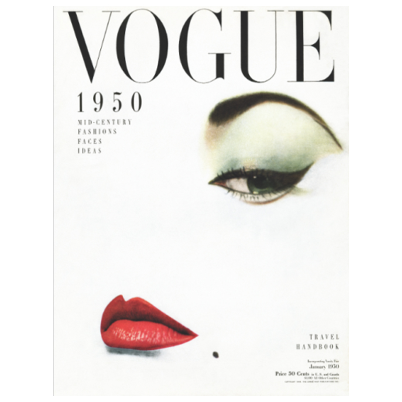 Постер Vogue Cover 1950 January Постер Vogue Cover 1950 January в Кирове | Loft Concept