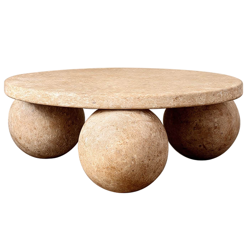 Журнальный стол дизайн Kelly Wearstler Morro Coffee Table Коричневый Журнальный стол дизайн Kelly Wearstler Morro Coffee Table Коричневый в Кирове | Loft Concept