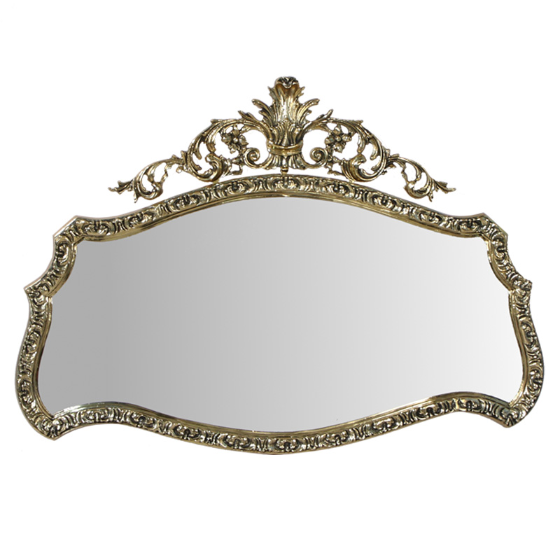 Зеркало настенное в бронзовой раме Royal Gold Mirrors Золотой Зеркало настенное в бронзовой раме Royal Gold Mirrors Золотой в Кирове | Loft Concept