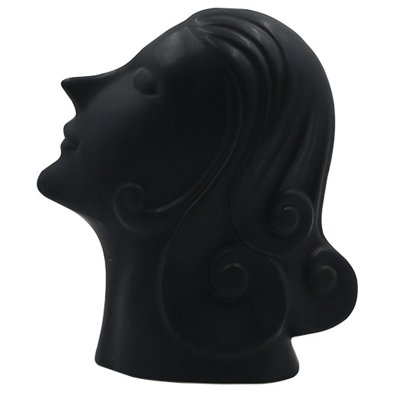 Статуэтка Side Profile Black Statuette Черный Статуэтка Side Profile Black Statuette Черный в Кирове | Loft Concept