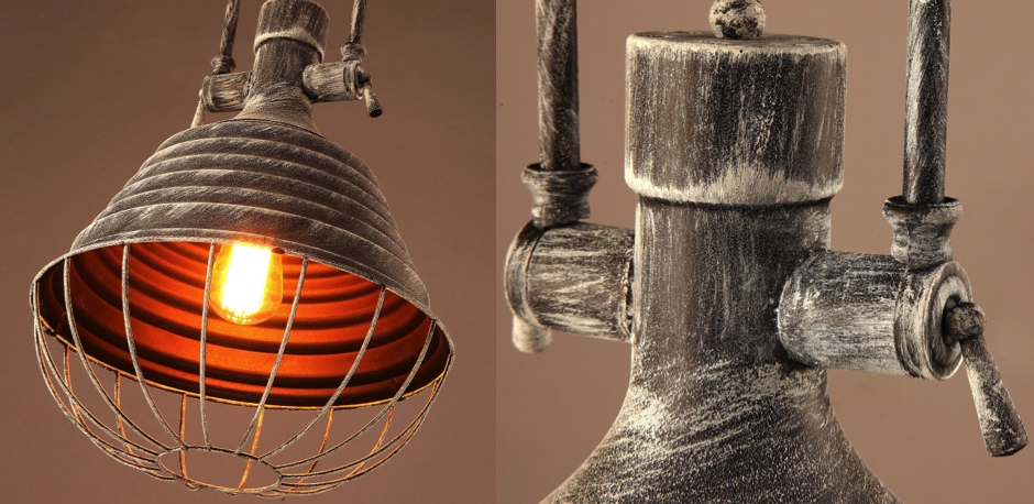 Подвесной светильник Retrika Grey Pendant Подвесной светильник Retrika Grey Pendant - Loft-Concept в Кирове