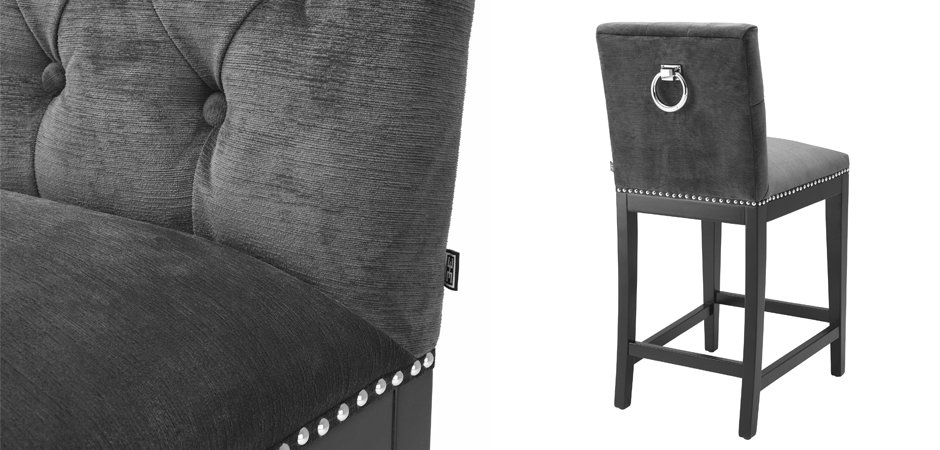 Полубарный стул Eichholtz Counter Stool Domino Полубарный стул Eichholtz Counter Stool Domino - Loft-Concept в Кирове