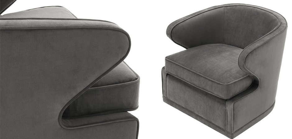 Кресло Eichholtz Chair Dorset Grey Кресло Eichholtz Chair Dorset Grey - Loft-Concept в Кирове