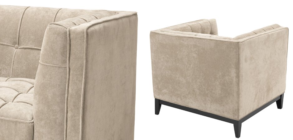 Кресло Eichholtz Chair Aldgate Greige Кресло Eichholtz Chair Aldgate Greige - Loft-Concept в Кирове