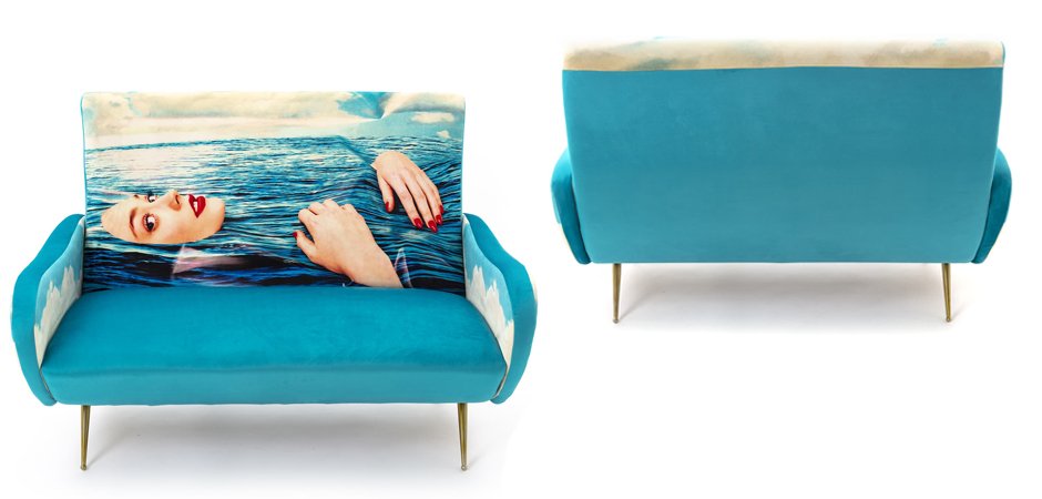 Диван Seletti Sofa Two Seater Sea Girl Диван Seletti Sofa Two Seater Sea Girl - Loft-Concept в Кирове