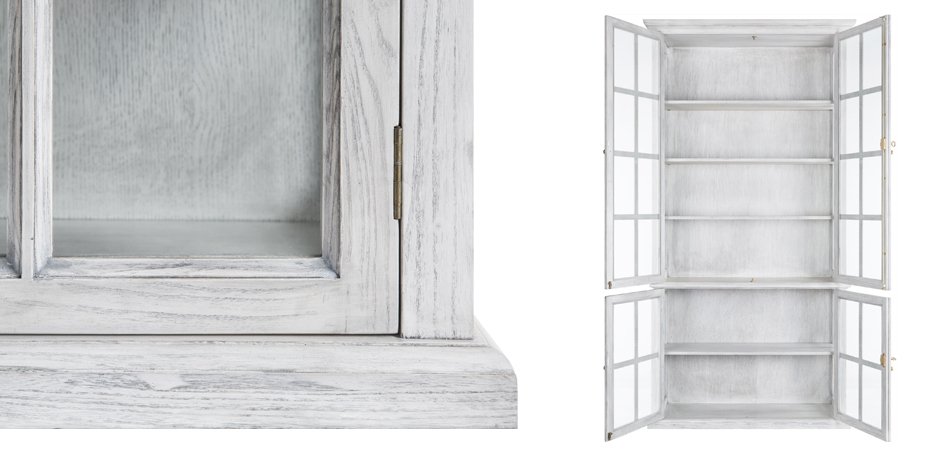 Шкаф-витрина White Provence Шкаф-витрина White Provence - Loft-Concept в Кирове