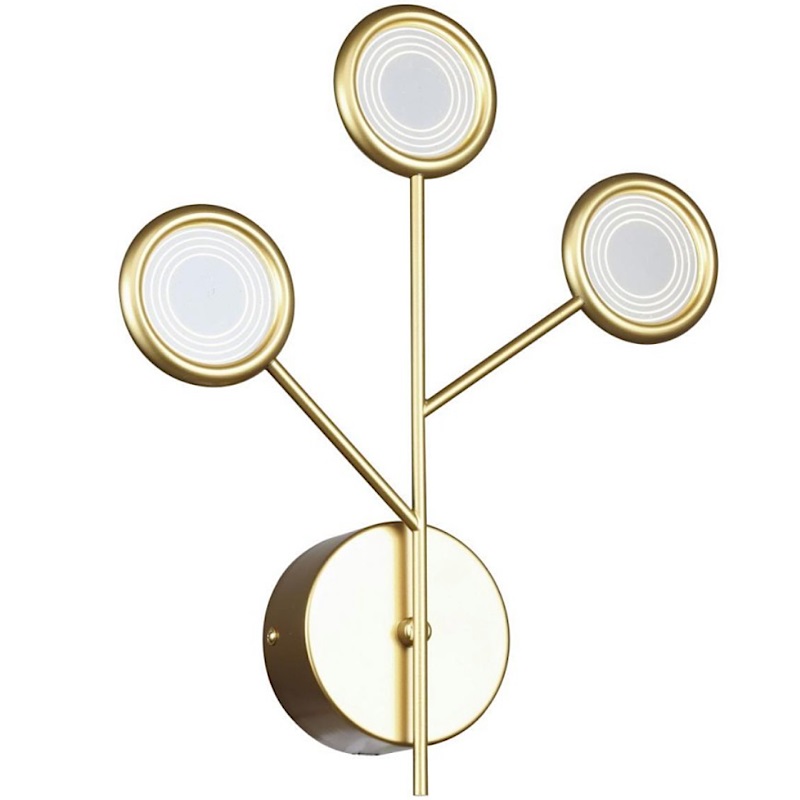 Бра Gold Bendik Lighting Золотой Прозрачный Бра Gold Bendik Lighting Золотой Прозрачный в Кирове | Loft Concept