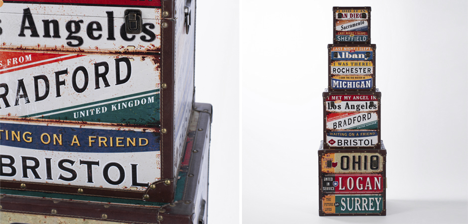 Сундук Сhest Travel Memories - Loft-Concept в Кирове