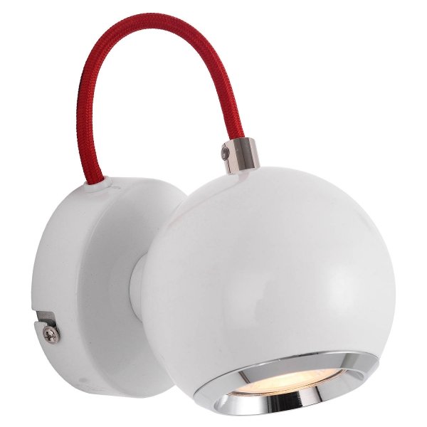 Бра White Ball Bra Белый Бра White Ball Bra Белый в Кирове | Loft Concept