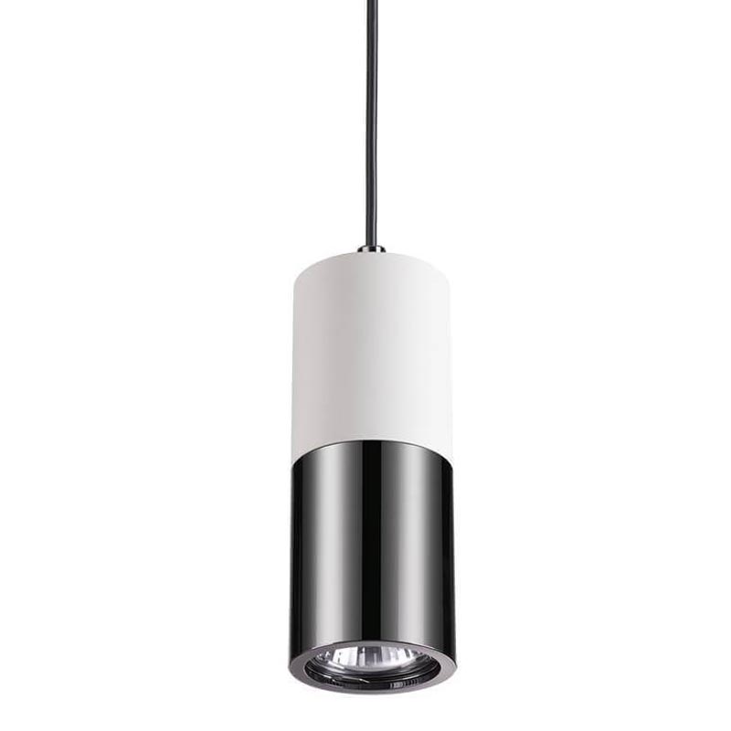 Подвесной светильник Modern Illumination Black & White Белый Черный Подвесной светильник Modern Illumination Black & White Белый Черный в Кирове | Loft Concept