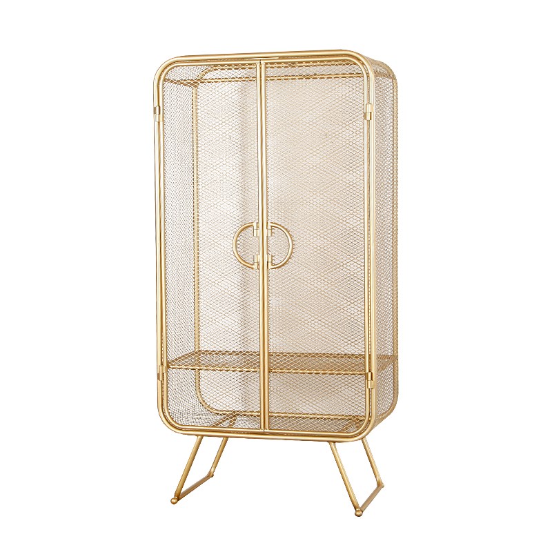 Шкаф Rhombic Grid Wardrobe Gold Золотой Шкаф Rhombic Grid Wardrobe Gold Золотой в Кирове | Loft Concept