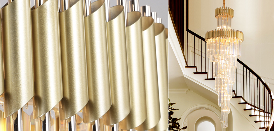 Люстра Empire Large Cascading Chandelier Gold Rectangular Crystal Люстра Empire Large Cascading Chandelier Gold Rectangular Crystal - Loft-Concept в Кирове