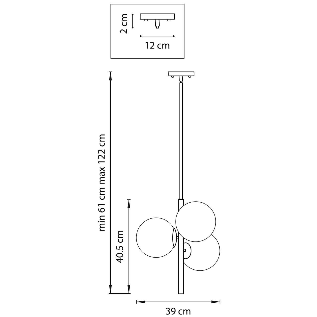 Люстра Three Bubbles Chandelier Люстра Three Bubbles Chandelier в Кирове