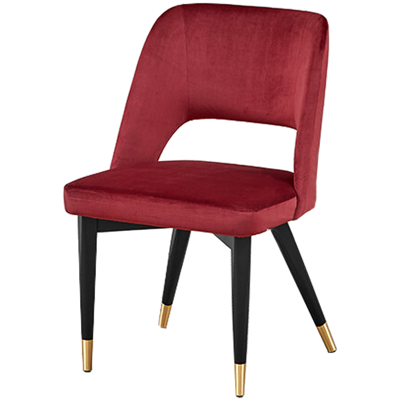 Стул Neasan Stool crimson Черный Малиновый (Crimson) Латунь Стул Neasan Stool crimson Черный Малиновый (Crimson) Латунь в Кирове | Loft Concept