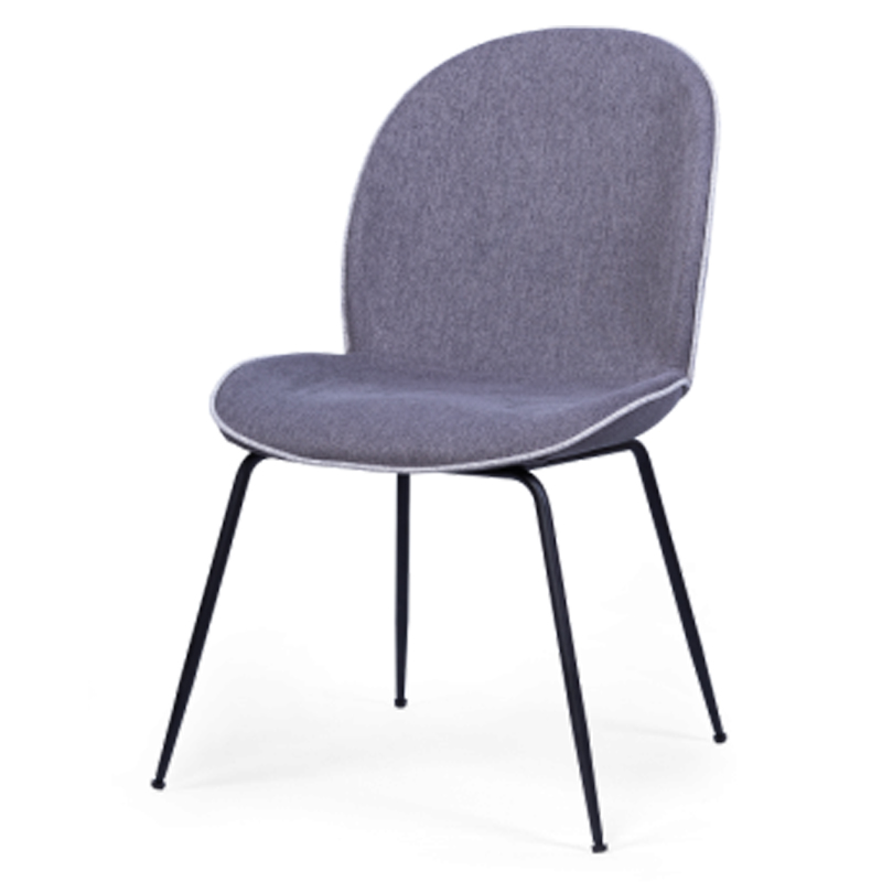Стул Bleon Chair Серо-голубой Черный Стул Bleon Chair Серо-голубой Черный в Кирове | Loft Concept