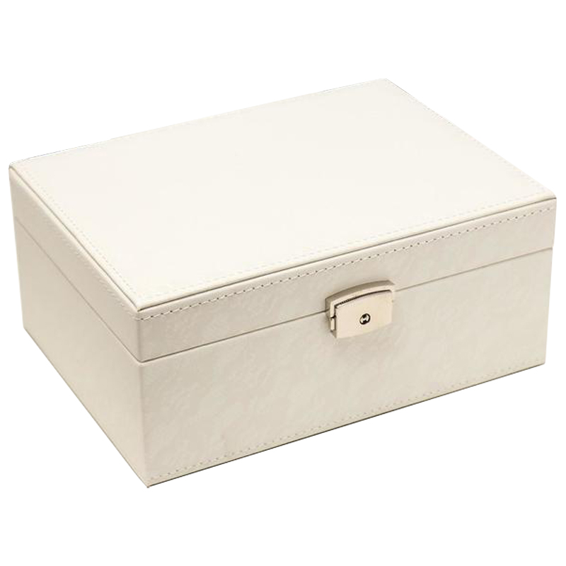 Шкатулка Blanco Jewerly Organizer Box Белый Шкатулка Blanco Jewerly Organizer Box Белый в Кирове | Loft Concept