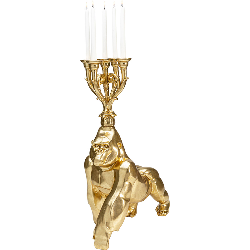 Подсвечник Golden Gorilla Золотой Подсвечник Golden Gorilla Золотой в Кирове | Loft Concept