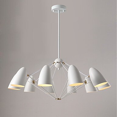 Люстра JLYLITE 10-Light Sputnik Chandelier White Белый Люстра JLYLITE 10-Light Sputnik Chandelier White Белый в Кирове | Loft Concept