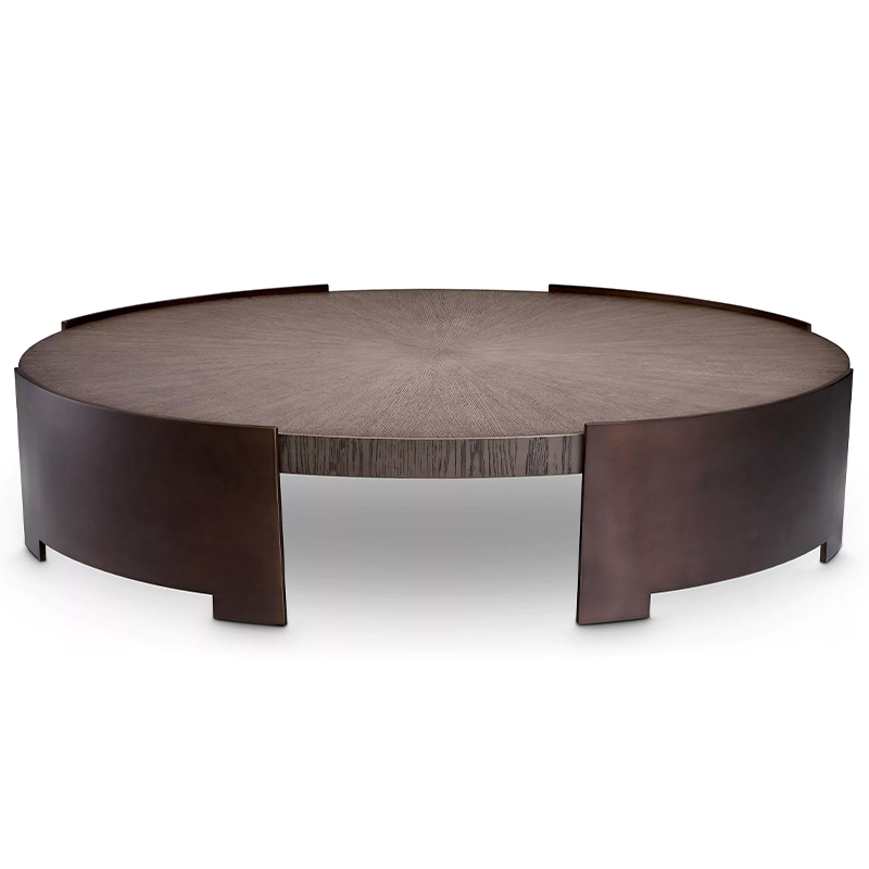 Кофейный стол Eichholtz Coffee Table Quinto Коричневый Темная бронза винтаж Кофейный стол Eichholtz Coffee Table Quinto Коричневый Темная бронза винтаж в Кирове | Loft Concept