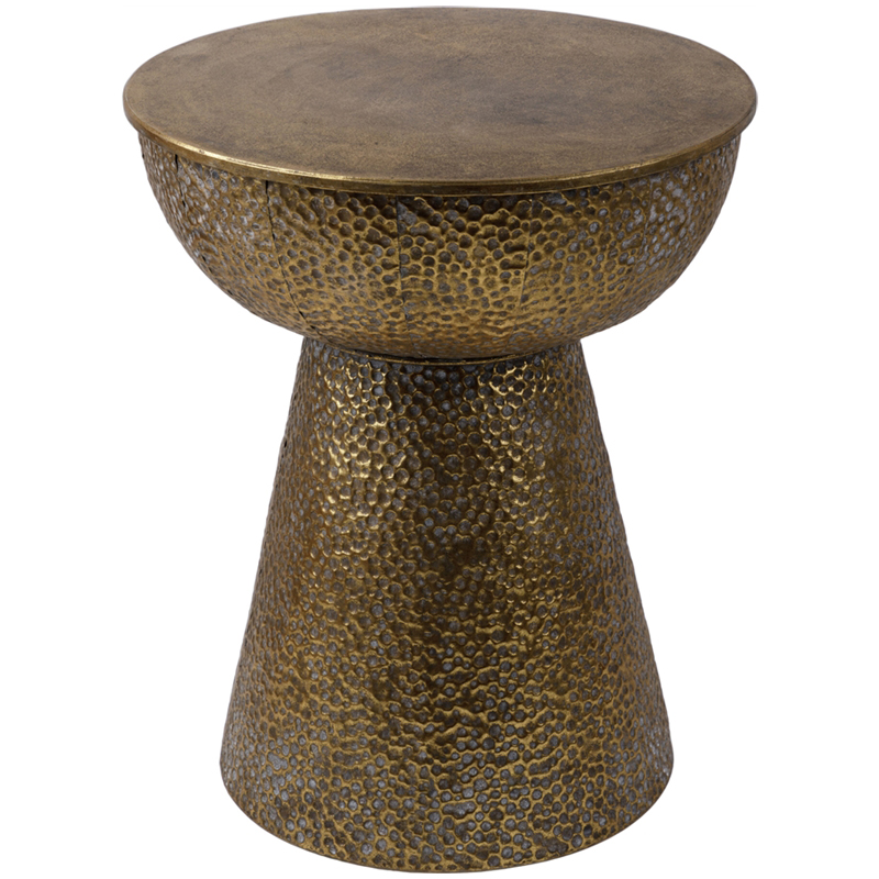 Приставной стол Ludda Side Table Винтажная латунь в Кирове | Loft Concept 