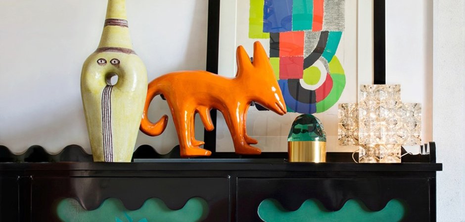 Керамическая собака Gerard Druye Ceramics Керамическая собака Gerard Druye Ceramics - Loft-Concept в Кирове