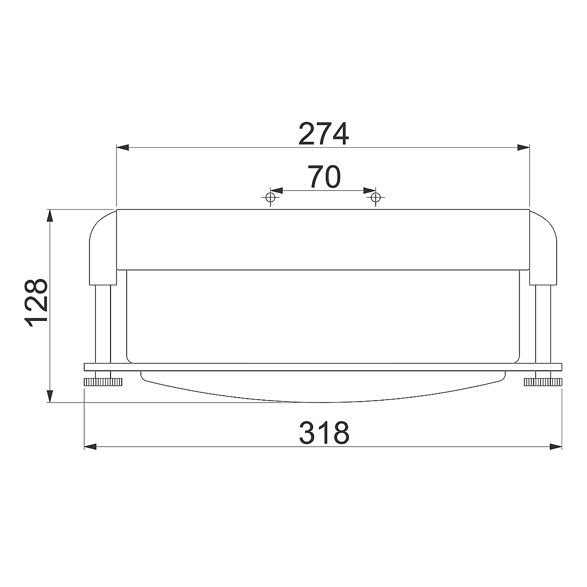 Потолочный светильник для ванных комнат цвета никель с плафоном из опалового стекла и декоративными держателями Hinkley в Кирове