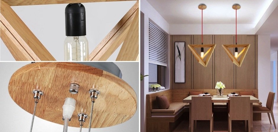Подвесной светильник Tetraedr Woody Подвесной светильник Tetraedr Woody - Loft-Concept в Кирове