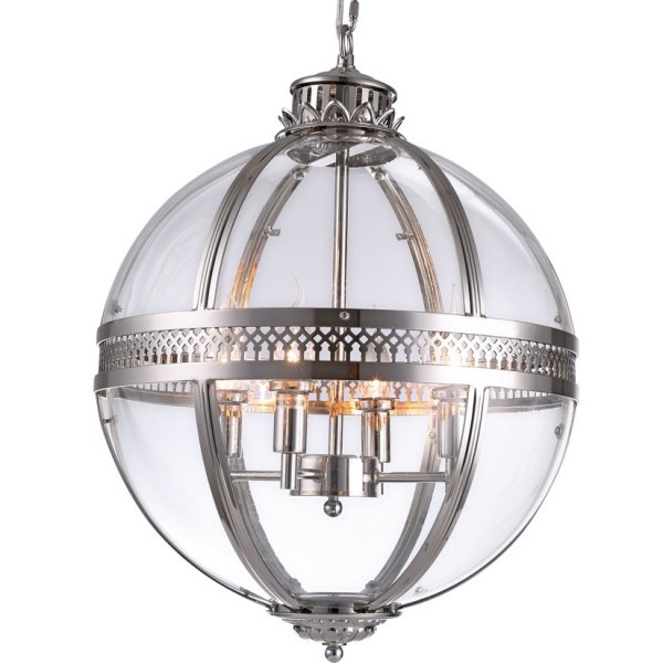 Люстра Sphere Old Roman Chandelier Chrome Хром Люстра Sphere Old Roman Chandelier Chrome Хром в Кирове | Loft Concept