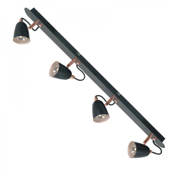 Спот Copper Spot 4 Черный Спот Copper Spot 4 Черный в Кирове | Loft Concept