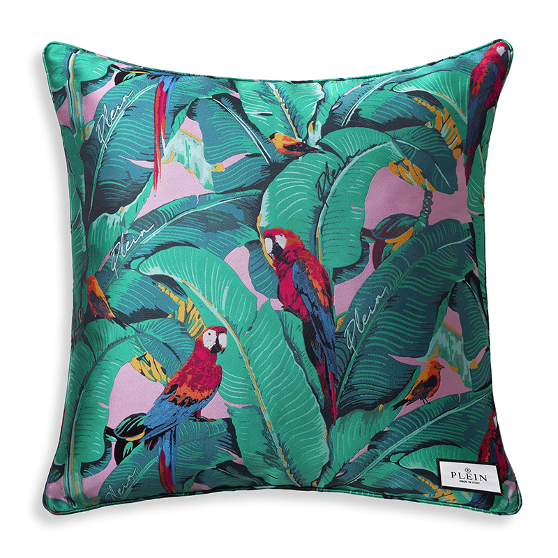 Подушка Philipp Plein Cushion Parrot 50 x 50 Мульти Подушка Philipp Plein Cushion Parrot 50 x 50 Мульти в Кирове | Loft Concept
