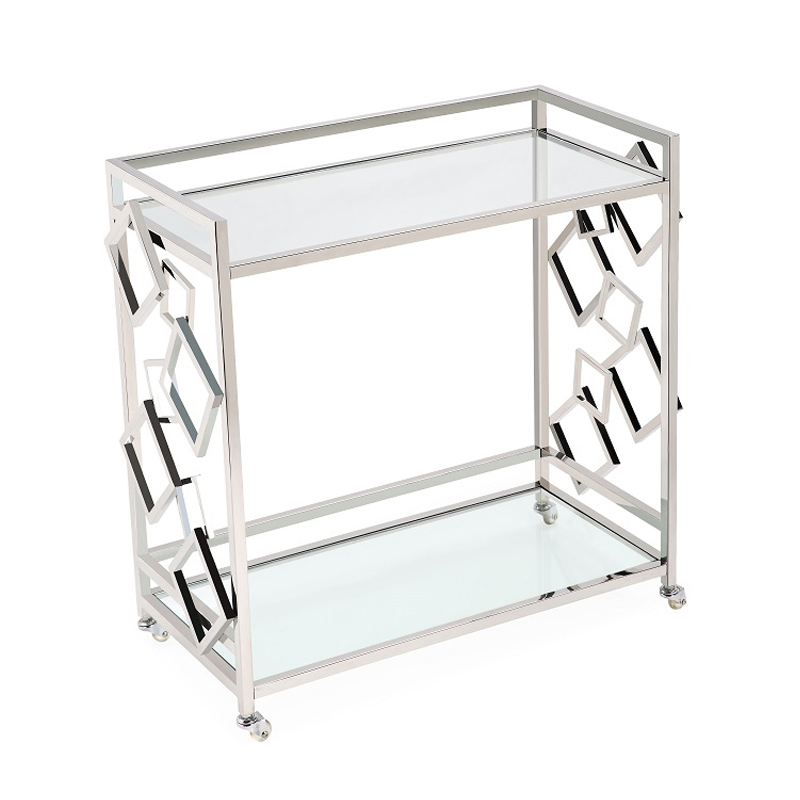 Приставной стол Serving Table chrome Хром Приставной стол Serving Table chrome Хром в Кирове | Loft Concept