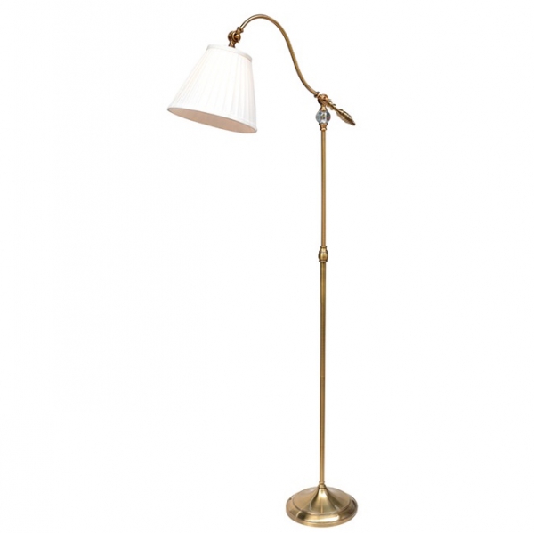 Напольный светильник Classic Ambre Light Floor Латунь Античная полированная Напольный светильник Classic Ambre Light Floor Латунь Античная полированная в Кирове | Loft Concept