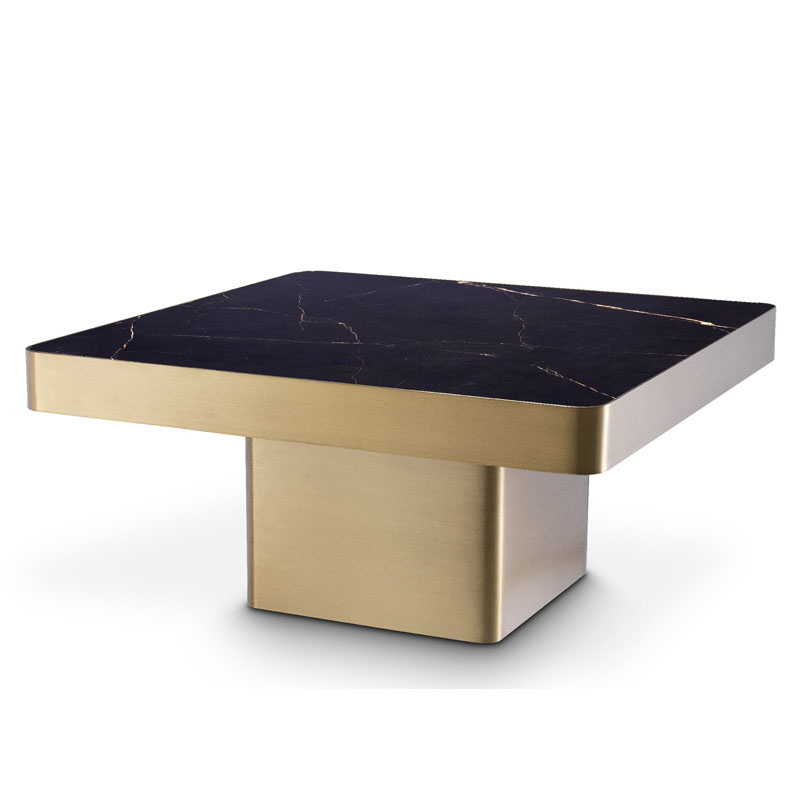 Кофейный стол Eichholtz COFFEE TABLE LUXUS Латунь Кофейный стол Eichholtz COFFEE TABLE LUXUS Латунь в Кирове | Loft Concept