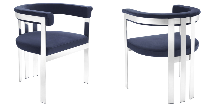 Стул Eichholtz Dining Chair Clubhouse blue Стул Eichholtz Dining Chair Clubhouse blue - Loft-Concept в Кирове