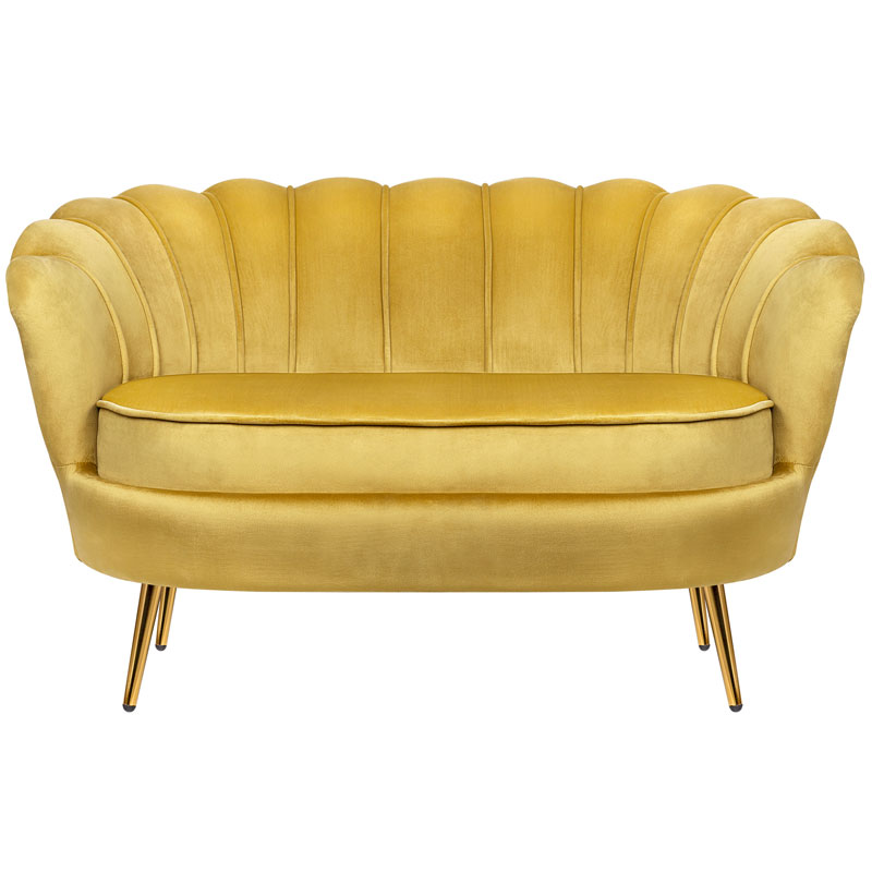 Диван желтый seashell yellow Желтый Диван желтый seashell yellow Желтый в Кирове | Loft Concept
