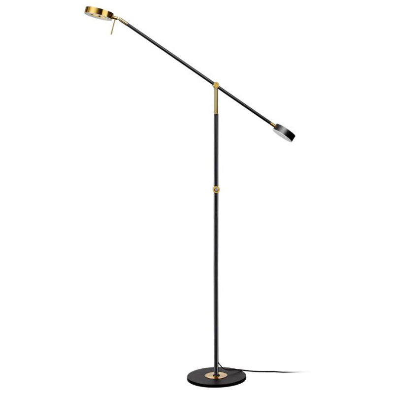 Торшер с регулировкой Bendik Lighting Бронза Черный Торшер с регулировкой Bendik Lighting Бронза Черный в Кирове | Loft Concept
