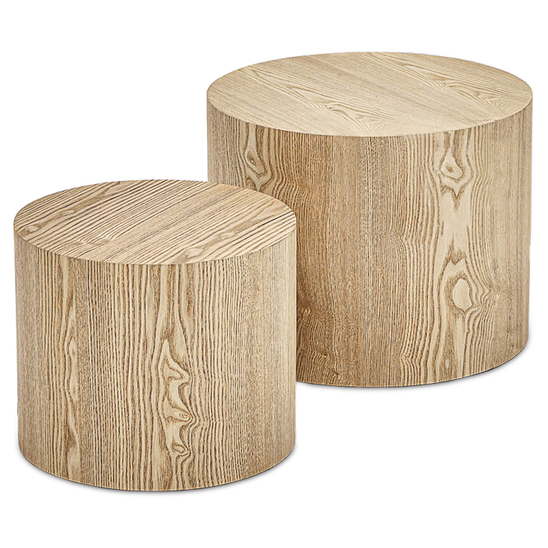 Комплект кофейных столов Amato Wood Coffee Table Древесина Комплект кофейных столов Amato Wood Coffee Table Древесина в Кирове | Loft Concept
