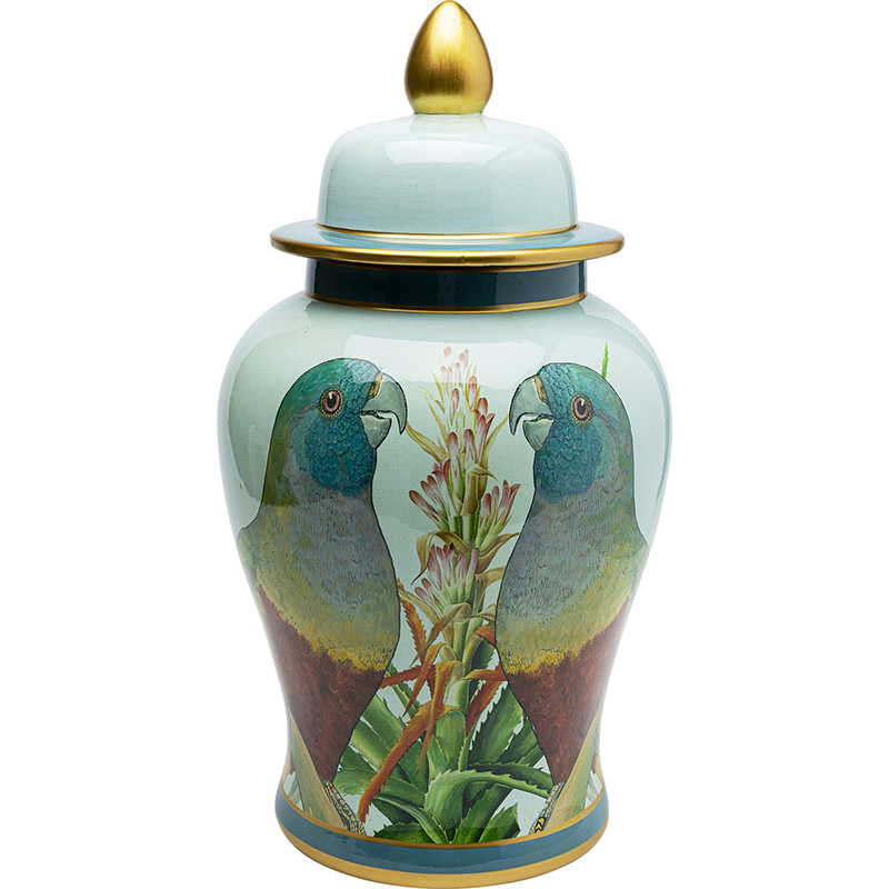 Ваза Porcelain Vase Parrots Мульти Ваза Porcelain Vase Parrots Мульти в Кирове | Loft Concept