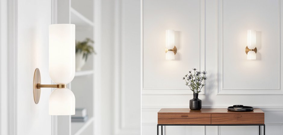 Бра Lightmaker Studio Edie Sconce White Бра Lightmaker Studio Edie Sconce White - Loft-Concept в Кирове