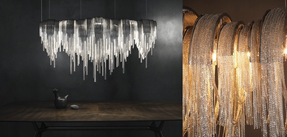 Люстра Volver Golden Chain Chandelier Люстра Volver Golden Chain Chandelier - Loft-Concept в Кирове