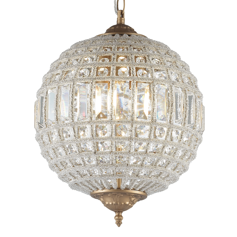 Люстра Sandrain Chandelier Бронза Прозрачный Люстра Sandrain Chandelier Бронза Прозрачный в Кирове | Loft Concept